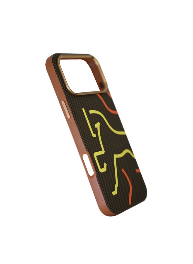 AIRITY iPhone 17 Pro Max MagSafe Case Brown – Airity Kadi Slim Hard Protective Cover - Image 5