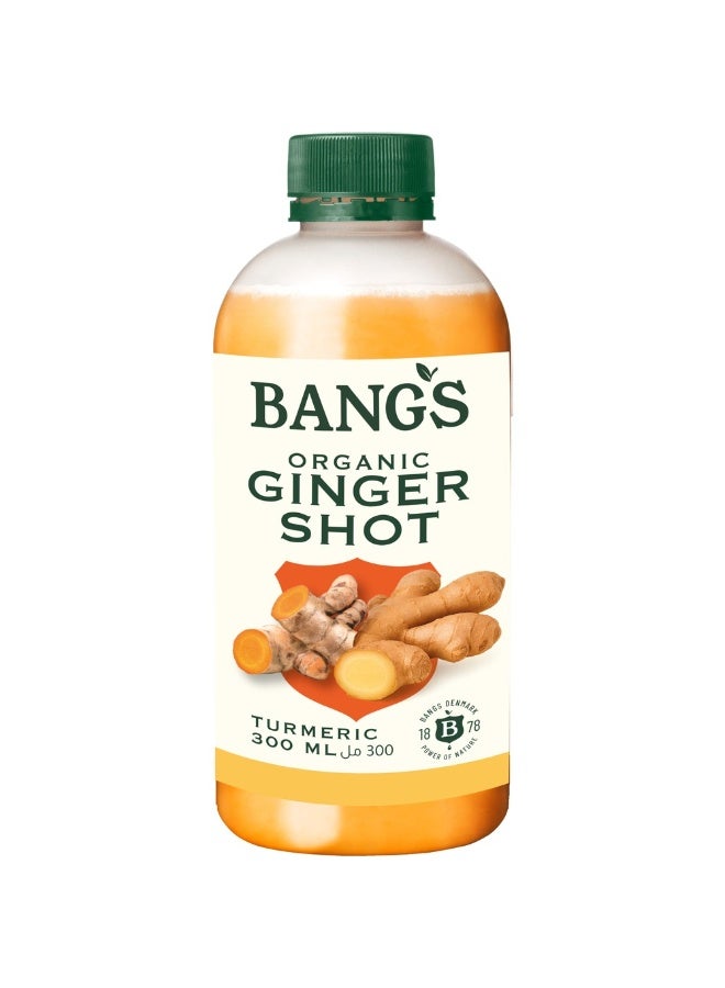 BANGS Organic Ginger Shot With Turmeric 300ml - Image 1