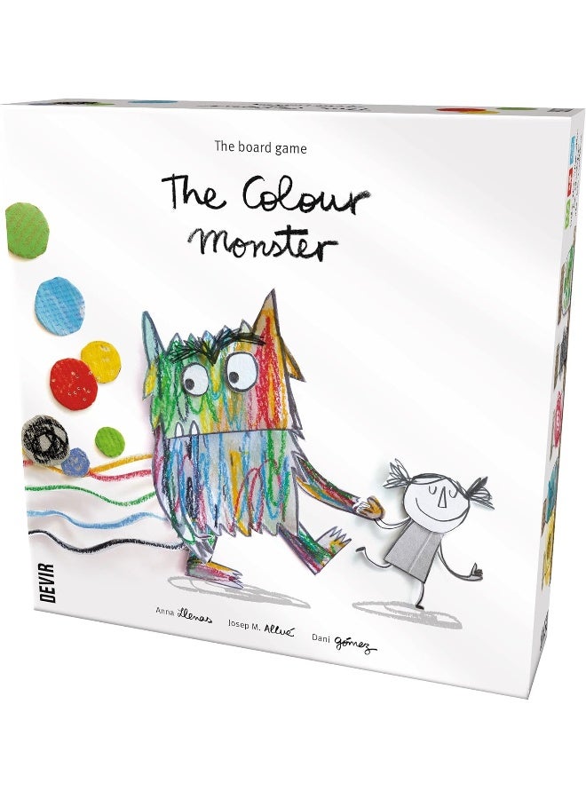 Devir Bgmonen The Colour Monster | Based on The Children's Book | Emotional-Wellbeing Family Game - Image 1