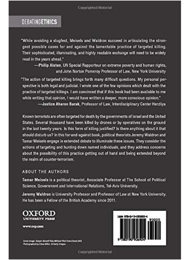 Debating Targeted Killing: Counter-Terrorism or Extrajudicial Execution?
