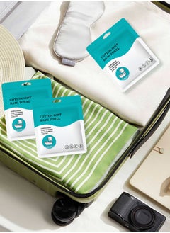 Lemon Compressed Towel  Set, Towels and Towel Sets Essentials for Travel,Tablets Disposable,  Washcloths for Portable Reusable Coin Bath Towels for Hotel Camping Hiking Sports Beauty Salon Towels Set  - Image 3