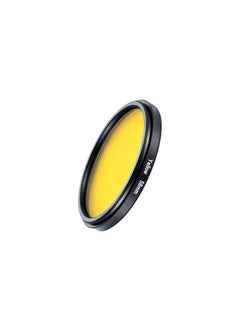 General Panchromatic Filter Suit Red Filter Yellow Green Blue Film Machine 58/67/77/82mm Black And White Scenery Photography-Color:49mm-yellow  - Image 1