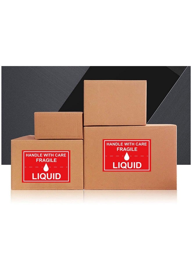 سمارستيكرس ملصقات تحذيرية للتعامل مع السوائل الهشة مع ملصقات منصات المستودعات مقاس 2 × 3 بوصات، ملصقات تحذيرية للشحن والشحن والتعبئة والتغليف، للشحن والمناولة والتعبئة والنقل (300 قطعة) - Image 5