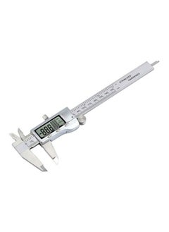 Generic Stainless Steel Digital Vernier Micrometer Gauge Caliper Silver/Black 6inch  - Image 3