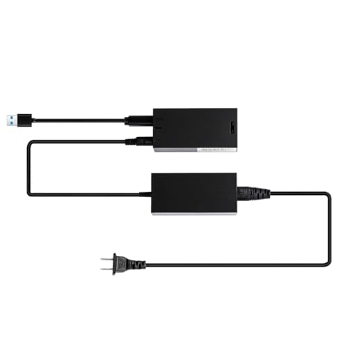E EGOWAY Kinect Adapter for Xbox One S, Xbox One X, and Windows 10/8.1/8 PC Kinect 2.0 3.0 Sensor AC Adapter Power Supply - Image 1