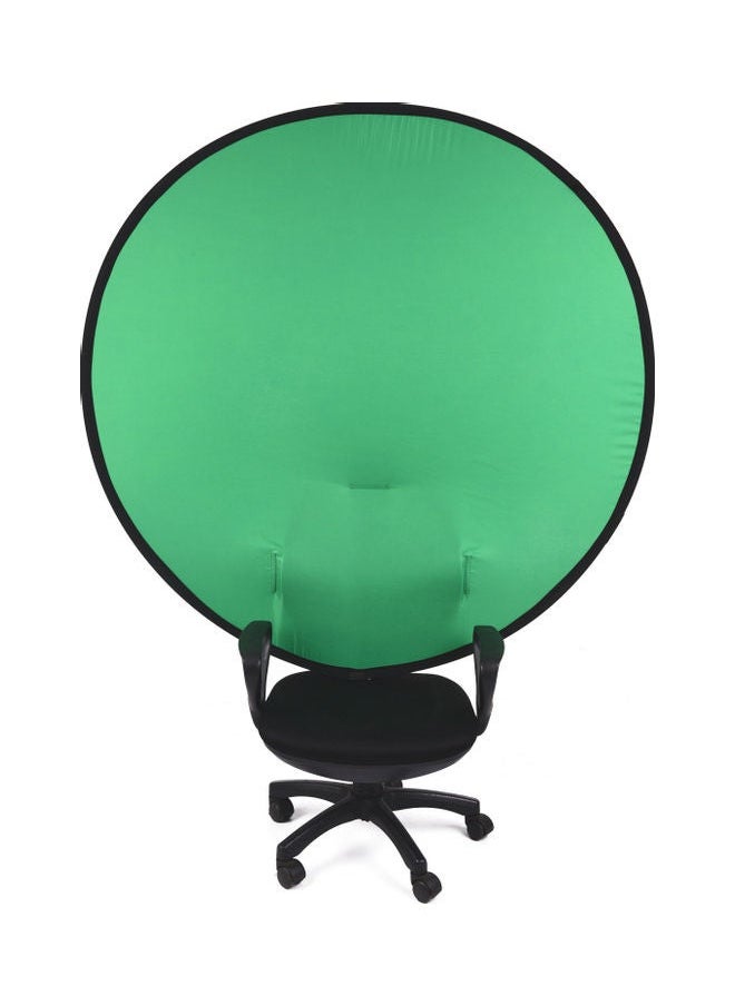 NIBEMINENT - Photography Green-Screen Backdrop Board with Carrying Bag Green - Image 1