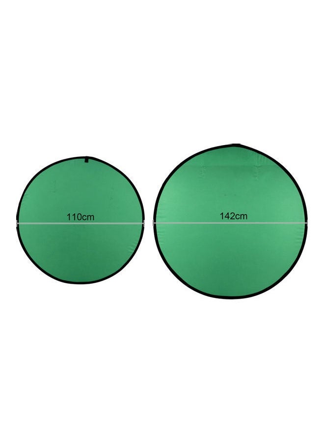 NIBEMINENT - Photography Green-Screen Backdrop Board with Carrying Bag Green - Image 1