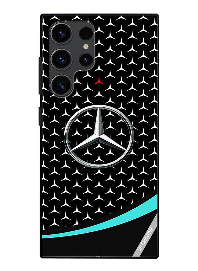VR CREATIVE Protective Case Cover For Samsung Galaxy S24 Ultra Mercedes Amg Petronas F1 Design Multicolour  - Image 1