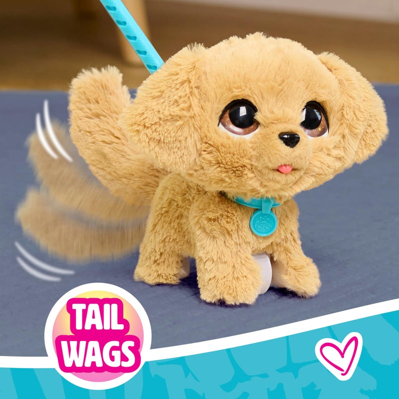 FurReal Wag-A-Lots Golden Retriever, Kids Toys for Ages 4 Up by Just Play - Image 3