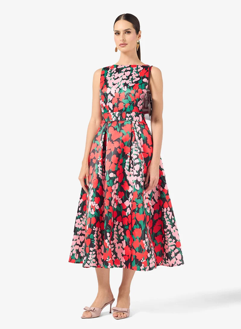 ايلا فستان بطبعة زهور