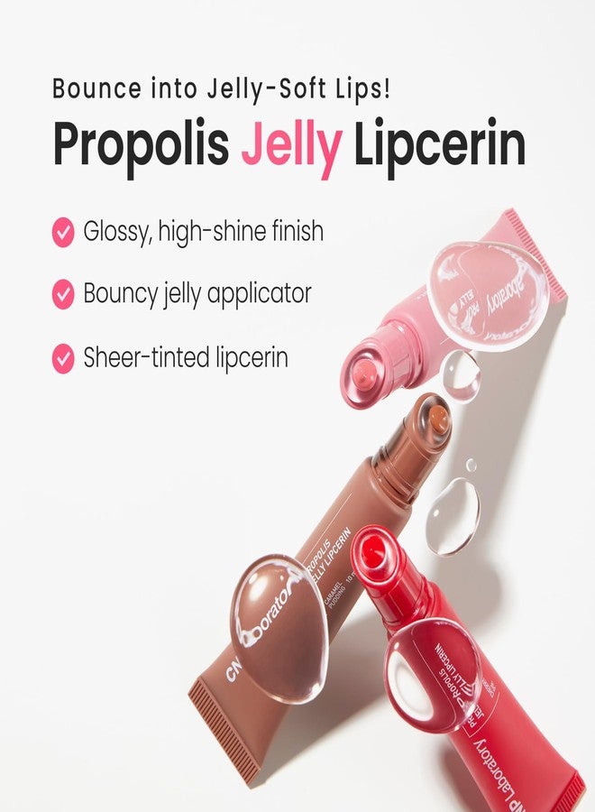 سي إن بي بروبوليس جيلي ليبسيرين - كعكة العسل، ملمع شفاه مرطب مع عسل مانوكا وحمض الهيالورونيك، هدايا للنساء، عناية بالبشرة الكورية، 0.3 أونصة سائلة. - Image 2