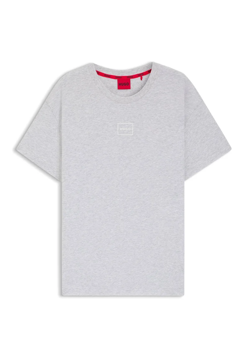 هوجو Stretch-cotton T-shirt with logo print