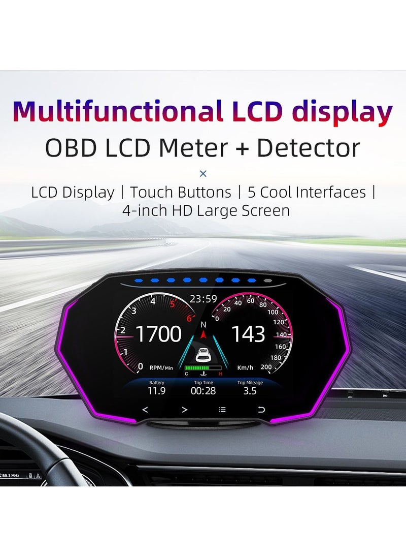 GULFLINK HUD HeadsUp Display OBD Multi Function LCD Speed Meter - pzsku/Z6F66743AC681E714B881Z/45/_/1666867973/f392e81a-2826-4679-8baf-dd33793ef31f