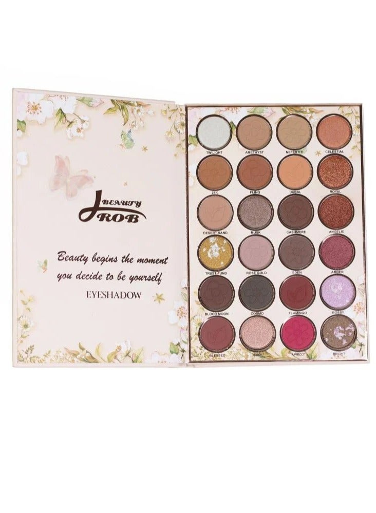 DROB BEAUTY All-in-One Makeup Palette (Blush + Highlighter + Eyeshadow) - Image 2