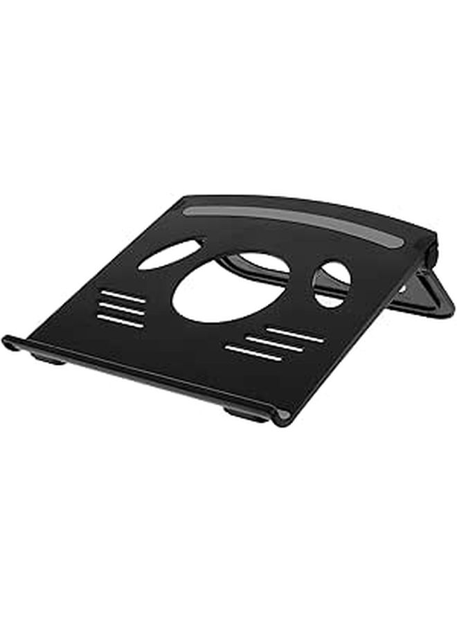 Foldable Aluminum Alloy Laptop Stand Portable Adjustable Height Cooling Desk Riser - Image 1