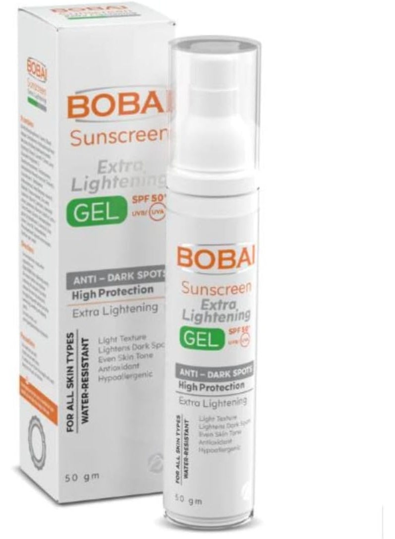 Sunscreen Extra Lightening gel spf 50