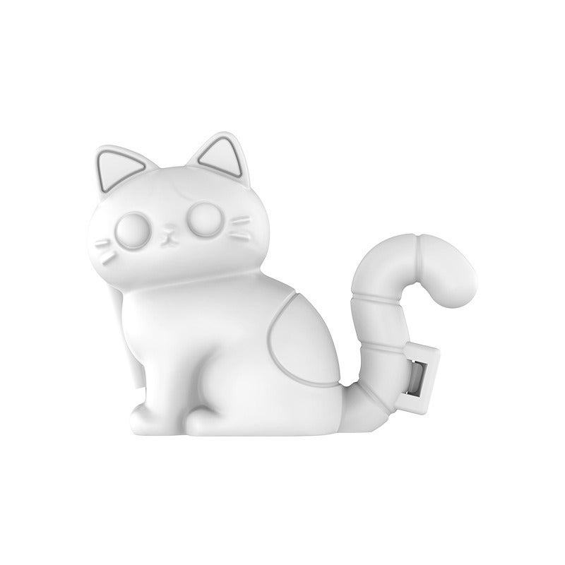 Cross-Border New Cute Cat Cartoon Cable Organizer, Punch-Free Desktop Wire Storage - Image 5