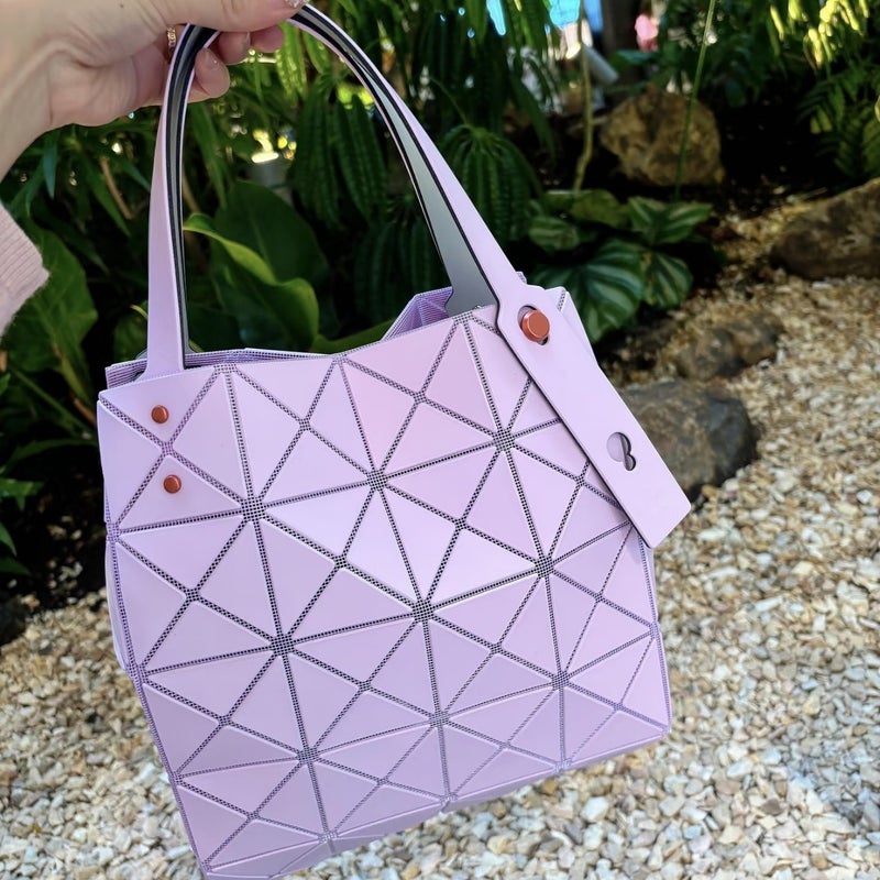 Japanese Original Brand March New Model Colorful Studded Small Square Box Geometric Rhombus Mini Handbag Crossbody Tote Shoulder Portable Bag - Image 2