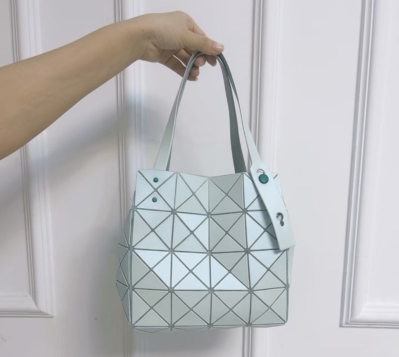 Japanese Original Brand March New Model Colorful Studded Small Square Box Geometric Rhombus Mini Handbag Crossbody Tote Shoulder Portable Bag - Image 1