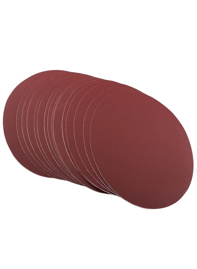 اتول مارت أقراص صنفرة Utoolmart PSA، ورق صنفرة ذاتي اللصق، مقاس 8 بوصات، ورق صنفرة من أكسيد الألومنيوم بدون ثقوب، 80 حبيبة، لصنفرة مدارية عشوائية، للخشب، وتلميع المعادن، 15 قطعة - Image 1
