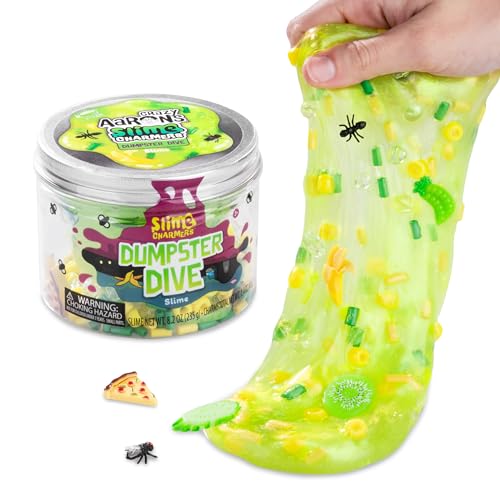 Crazy Aaron's Crazy Aarons Slime Charmers Dumpster Dive Light Green Water Slime Sensory Toys for Kids Creative and Endless Fun Stress Relief Therapy Gifts for Girls and Boys Made in USA - Image 1