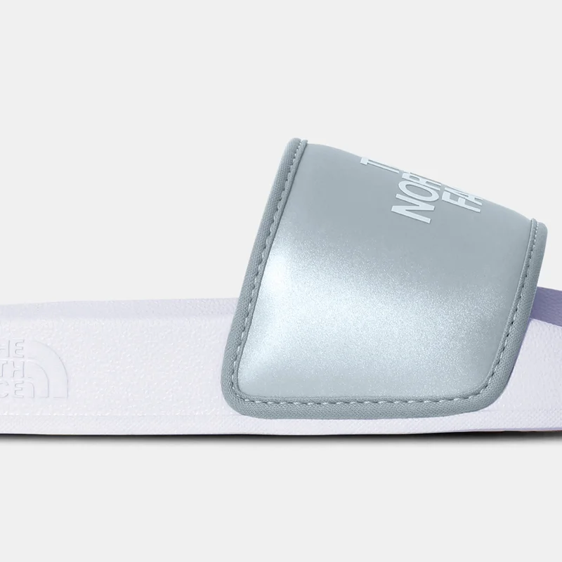 THE NORTH FACE Silver Women’s Base Camp III Metallic Slides for Women | Best Price UAE