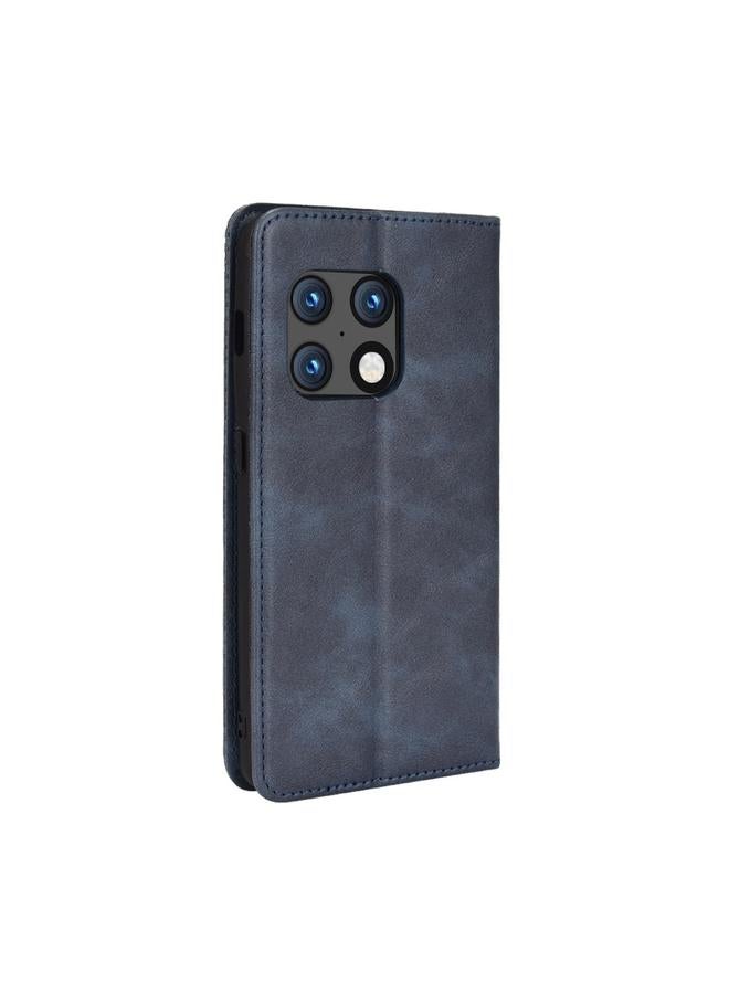 S-TOP Case For OnePlus 10 Pro 5G Magnetic Buckle Retro Texture Leather Phone Case - Image 3