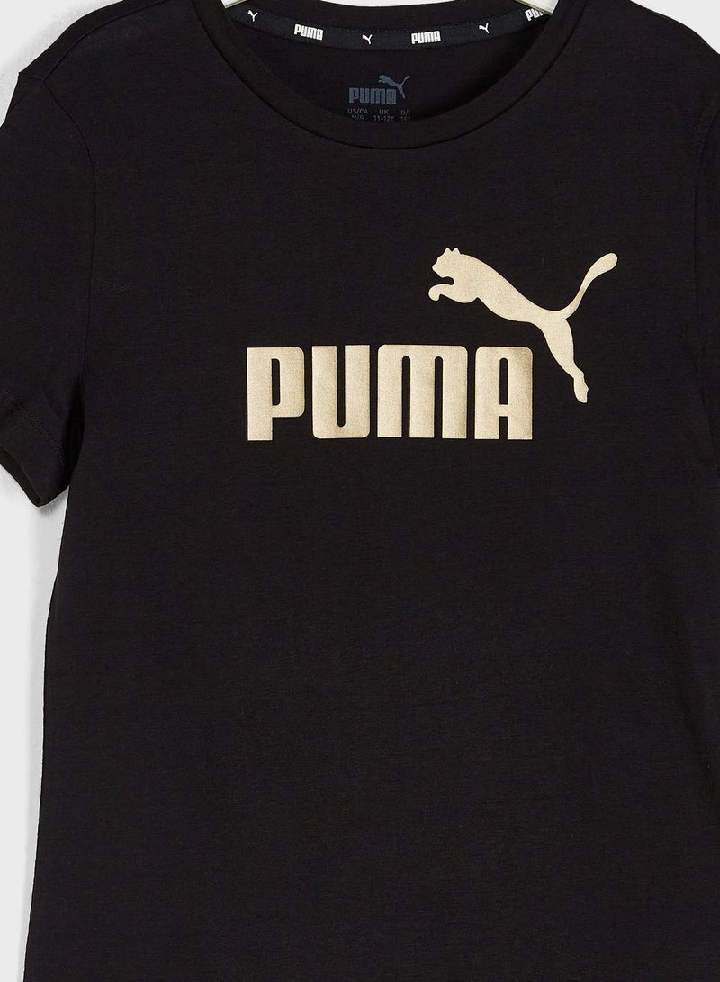 PUMA Ess+ Kids T-Shirt - Image 3