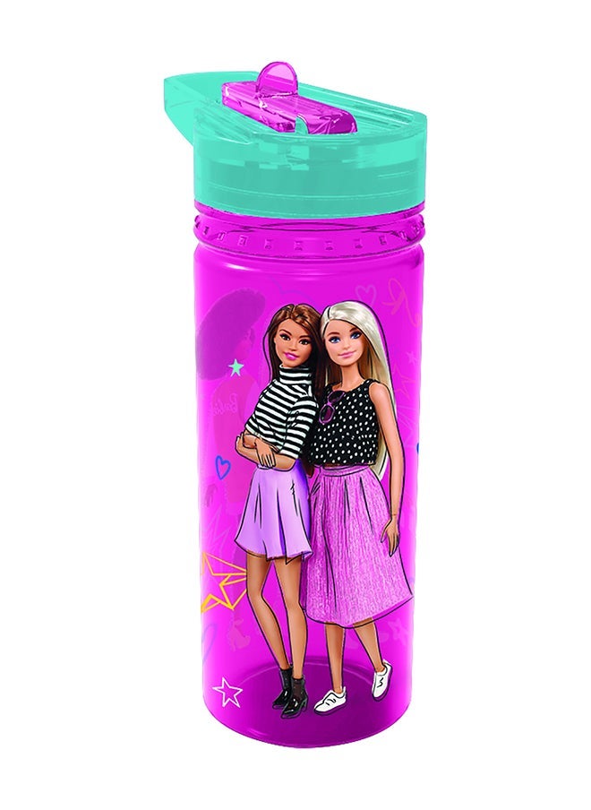 Disney Barbie Kids 580ml Water Bottle + Lunch Box Combo Set for Kids - Image 2