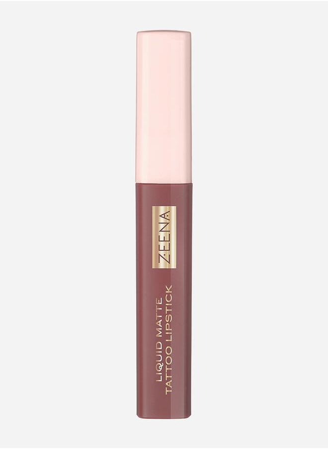 Zeena Liquid Matte Tattoo Lipstick 090  - Image 1