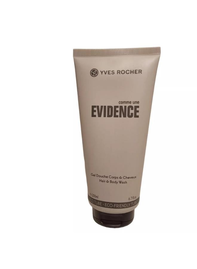 ايف روشيه جل غسول الشعر والجسم كومي إيفيدنس أوم 200ml - Image 1