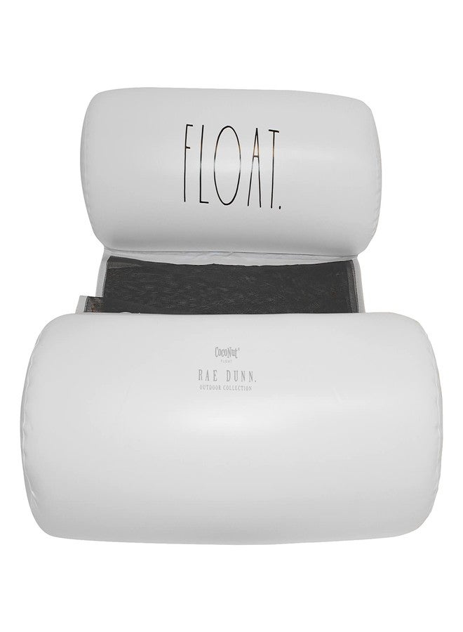 Coconut Float Rae Dunn x CocoNut Float Adult Hammock Float - Float Theme - Adult Size Multi-Purpose Inflatable Drifter, Saddle Float & Lounge Chair - Versatile Ride-On for Summer & Swim Parties - Image 2