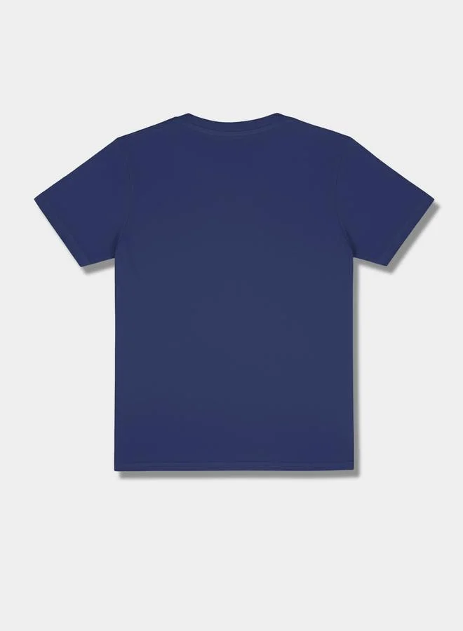 Looney Tunes Graphic Print Round Neck Fashion T-shirt