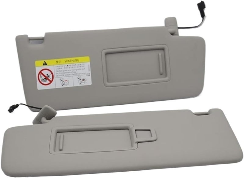 QASULER Car Sun Visor Replacement with Make-up Mirror - Image 1