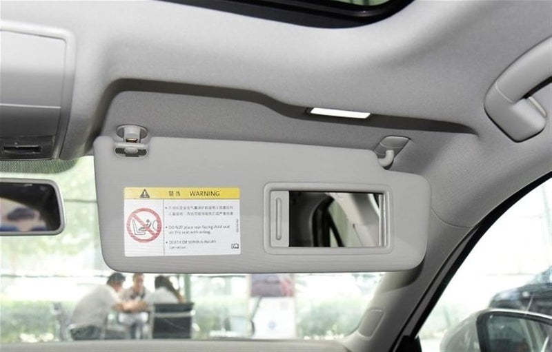 QASULER Car Sun Visor Replacement with Make-up Mirror - Image 4
