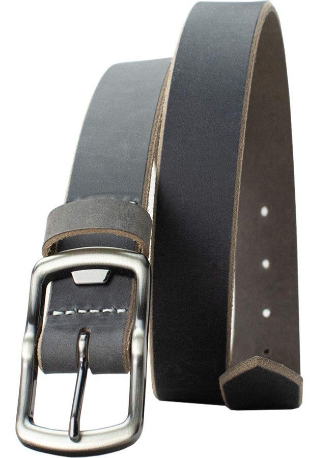 Nickel Smart Cold Mountain Distressed Gray Belt - 32" - Image 1