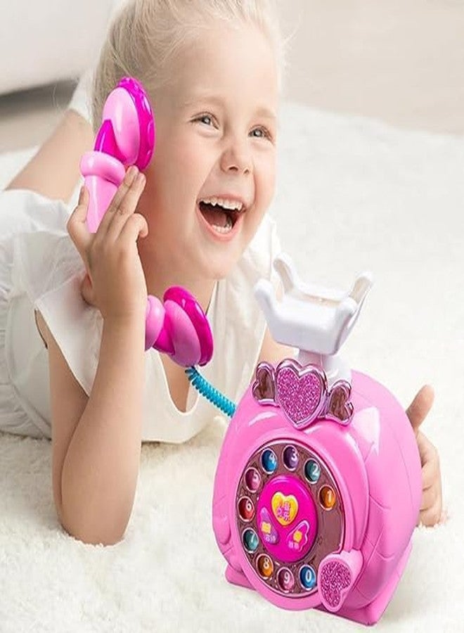 FROWWY Vintage Musical Landline Telephone Toy - Interactive Learning and Play for Kids - Image 3