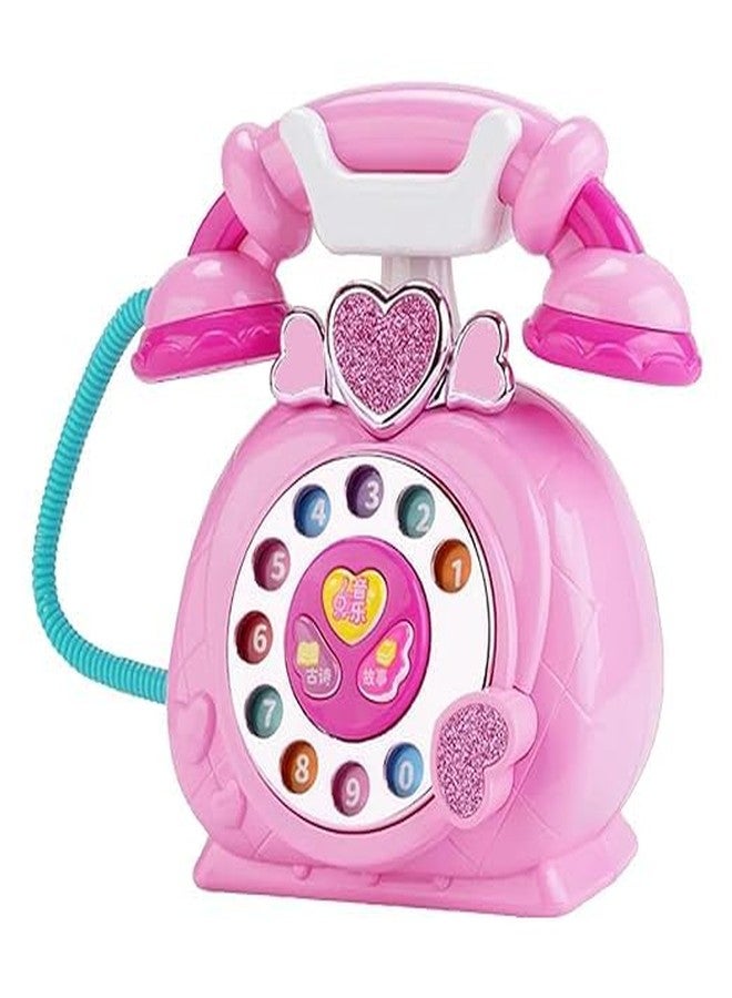 FROWWY Vintage Musical Landline Telephone Toy - Interactive Learning and Play for Kids - Image 1