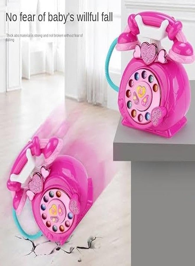 FROWWY Vintage Musical Landline Telephone Toy - Interactive Learning and Play for Kids - Image 4