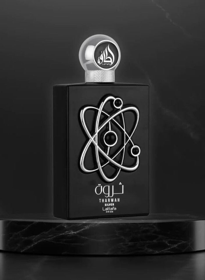 Lattafa Tharwah Silver Eau De Parfum 100ML Unisex - Image 4