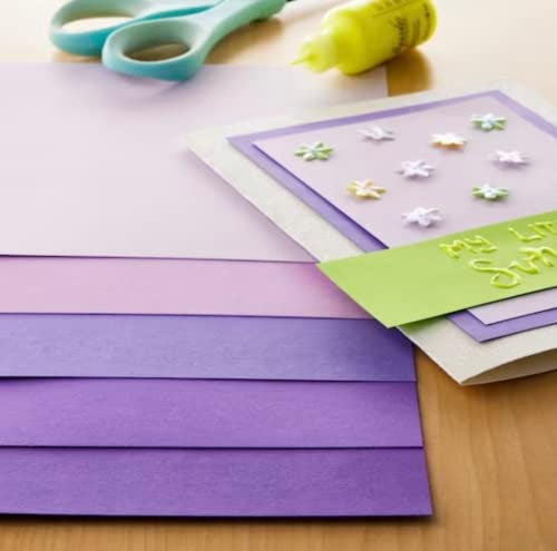Recollections Cardstock Paper, 8 1/2" X 11" Purple Passion - Image 3