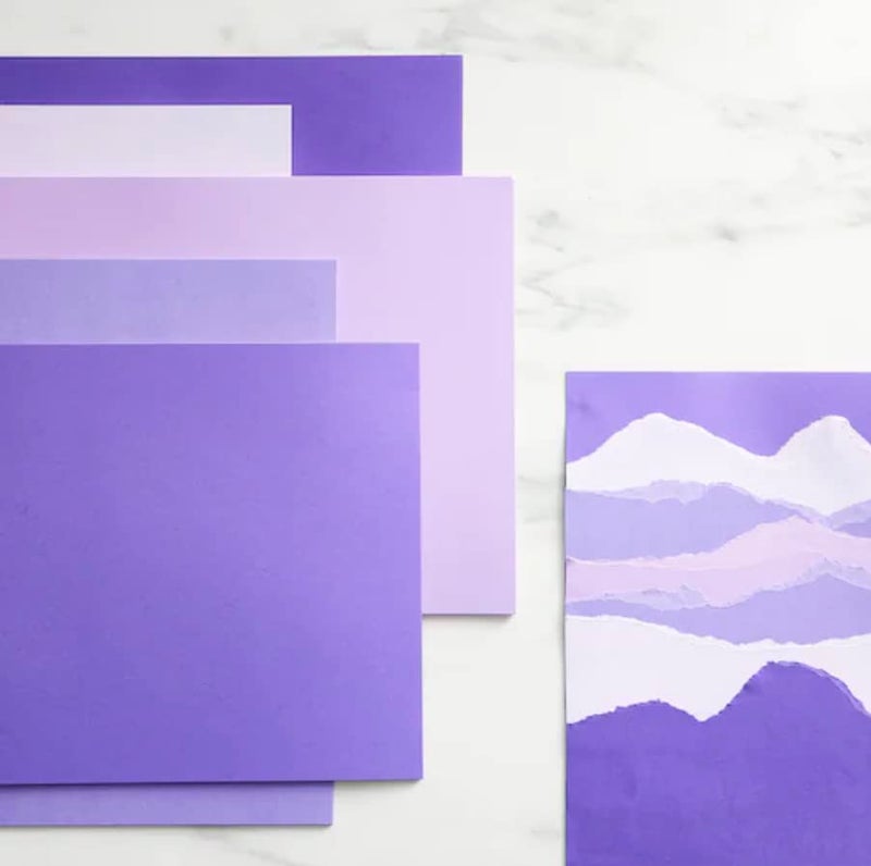 Recollections Cardstock Paper, 8 1/2" X 11" Purple Passion - Image 4