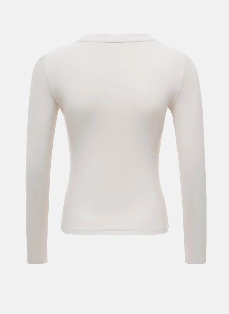 Lichi Monochrome fitted longsleeves