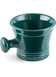 Linkidea Linkidea Acrylic Shaving Mug with Knob Handle Deep Size Wet Shaving Cup Razor Shave Soap and Cream Bowl for Men Green 