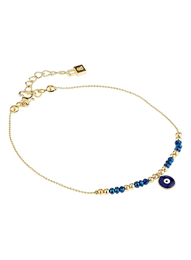 Alwan New Gold Plated Medium Size Anklet For Luck For Women Ee3831Spdbg - Image 1