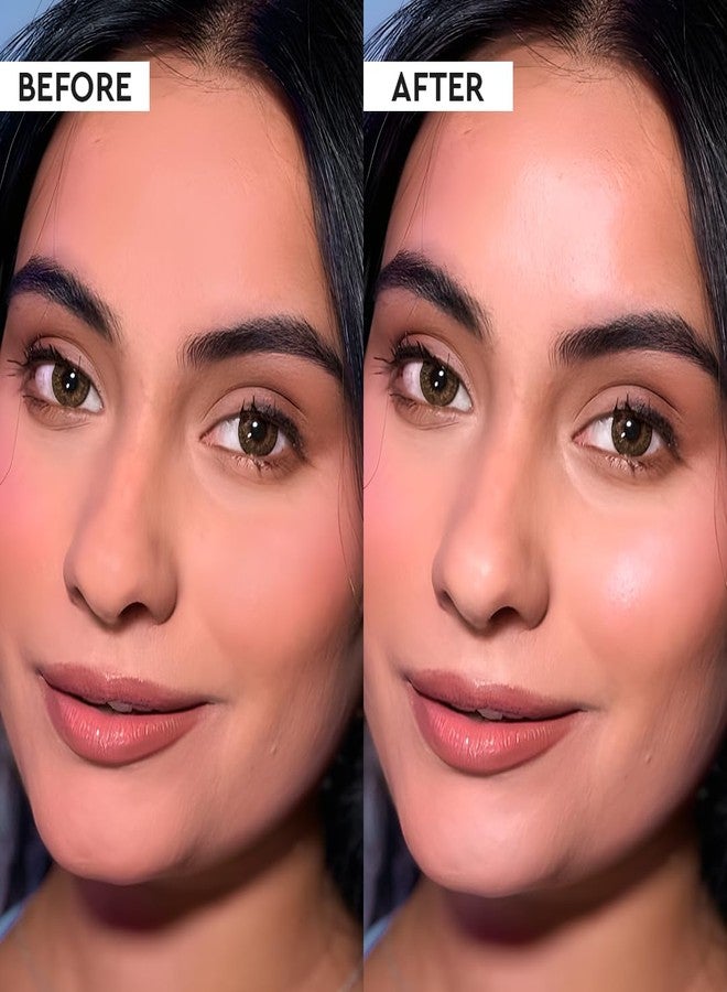 Million Colors Illuminating Strobe Cream for Face | Rose Gold Strobe Cream + Primer + Face Highlighter | Hydrating Makeup Base with SPF | Infused With Hyaluronic Acid, Niacinamide, Jojoba Oil & Shea Butter for Radiant Skin 30Ml - Image 4