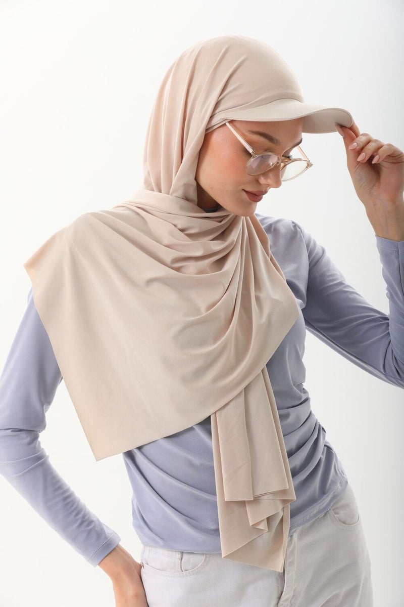 Elif Iç Giyim Elif Underwear Sandy Shawl with Hat - Image 3