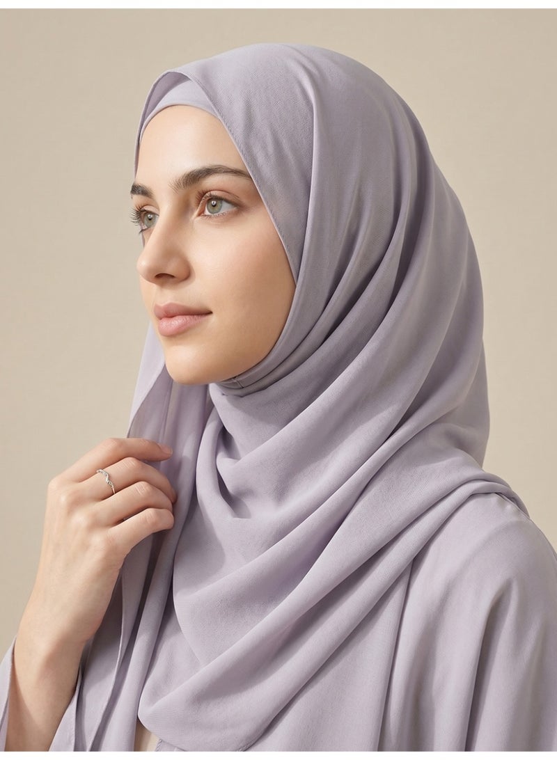 Slema Muslim Islamic Hijabs Head Wrap Scarf Shawl for Women Long Turban Cap - Image 5