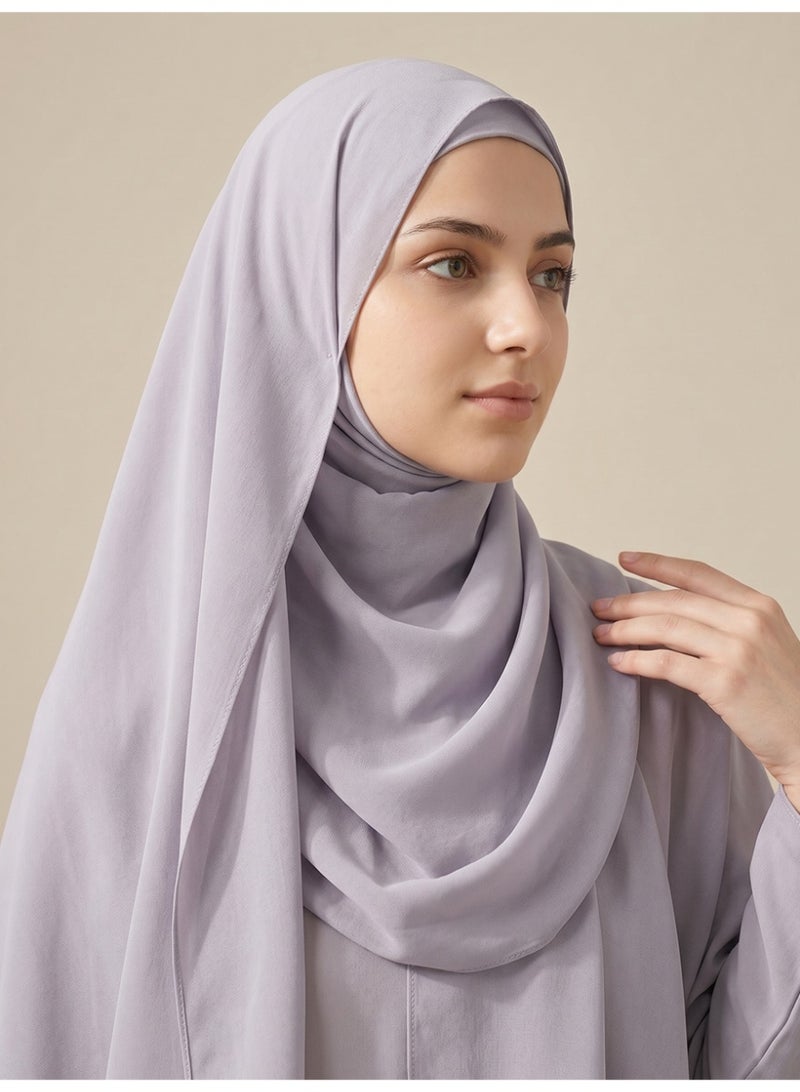 Slema Muslim Islamic Hijabs Head Wrap Scarf Shawl for Women Long Turban Cap - Image 1