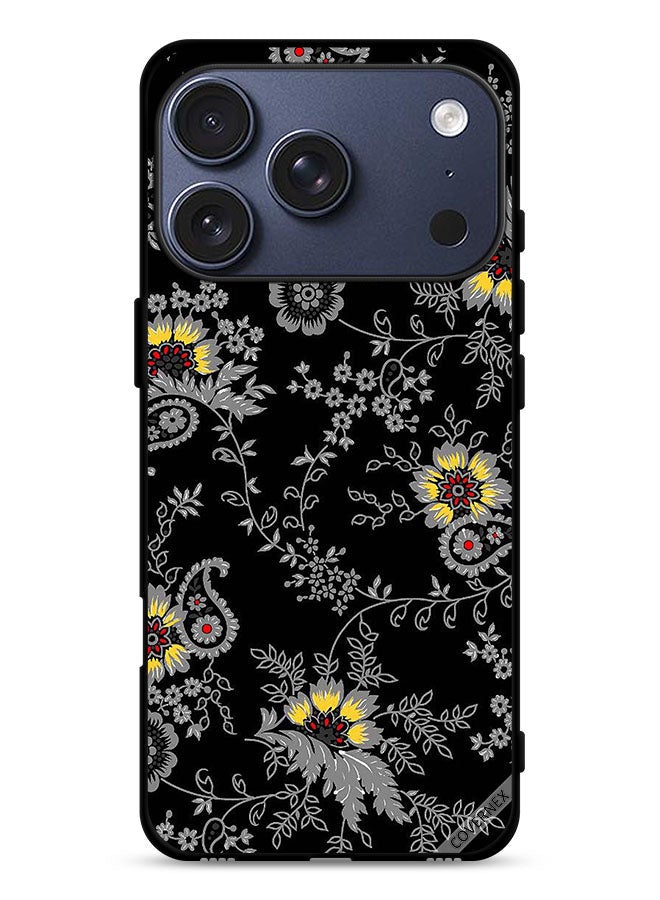 Covernex Apple iPhone 17 Pro Protective Case Cover Artistic Flower Wallpaper - Image 1